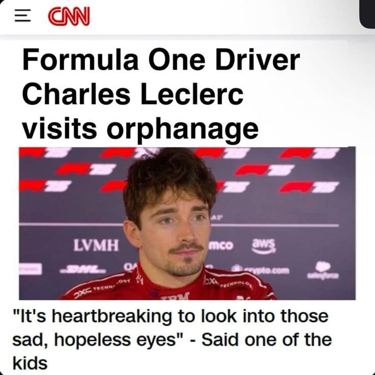 Leclerc F1 meme